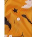 Halloween Cartoon Funny Print Short Sleeve Women Casual Shirts